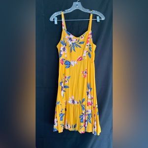 Old Navy Floral Spaghetti Strap Sun Dress